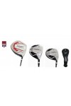 LADIES XS 10.5* 460 DRIVER + 3 & 5 FAIRWAY WOOD SET wGRAPHITE SHAFTS+HCs